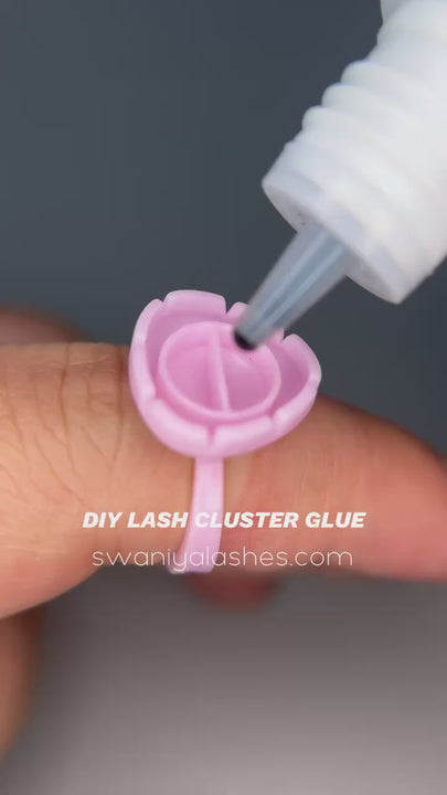 DIY Cluster Lashes Glue - Swaniyalashes