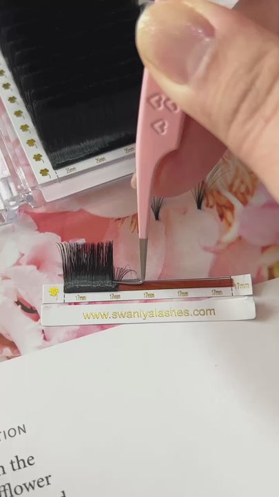 Easy Fanning Lashes 0.07mm - Swaniyalashes