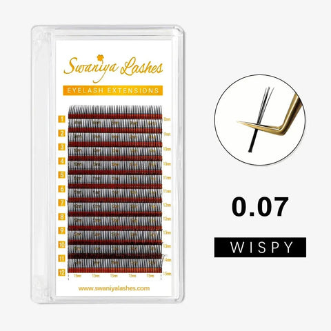 Wispy Lash Extensions 0.07mm